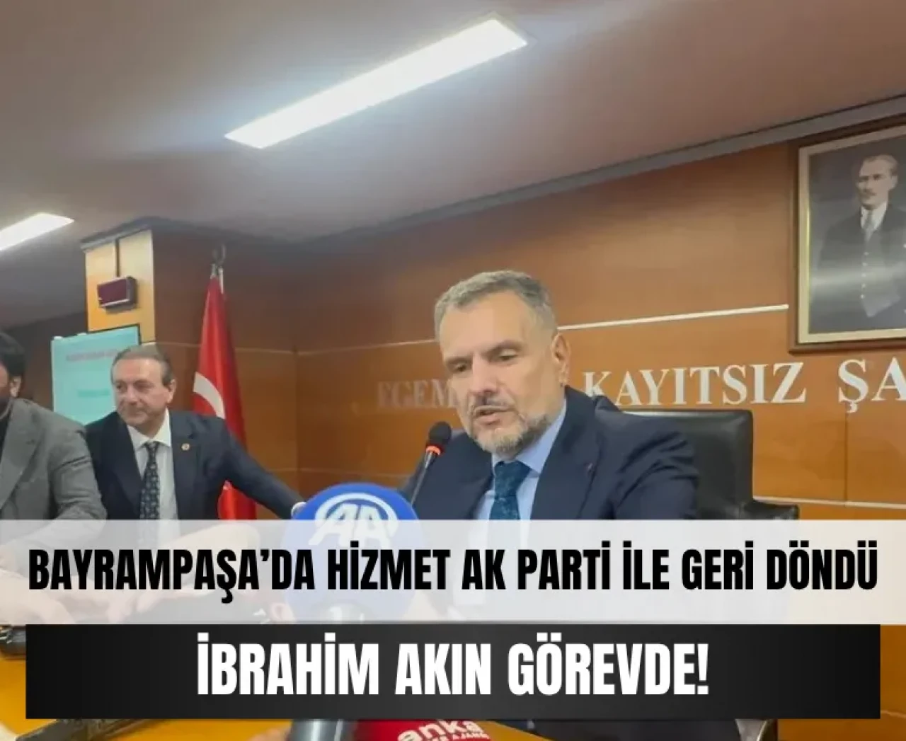 Bayrampaşa’da hizmet AK Parti ile geri döndü: İbrahim Akın görevde!