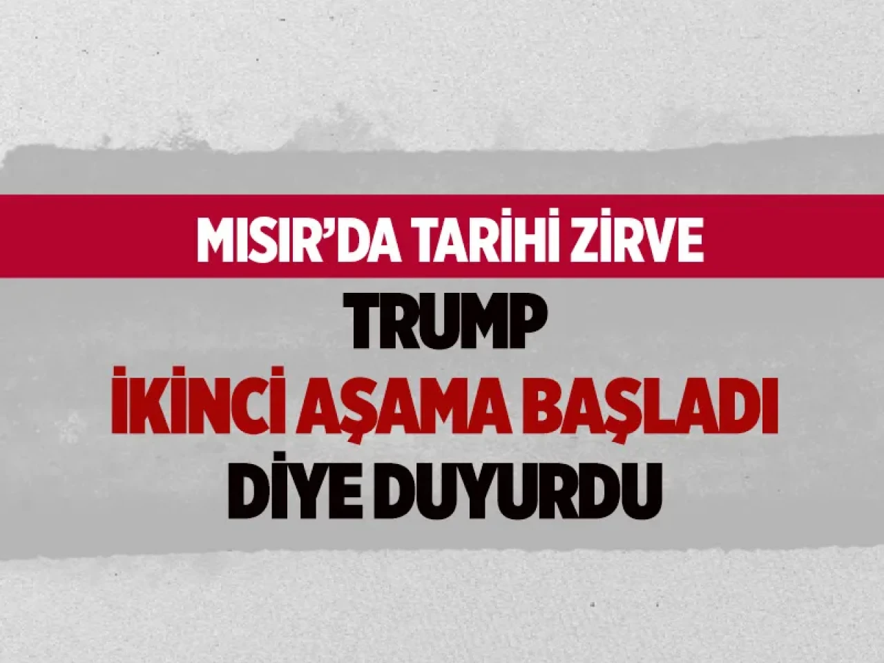 Gazze'nin kaderi bu zirvede mi belli oluyor? Trump'ın temizlik ve enkaz sinyali ne anlama geliyor?