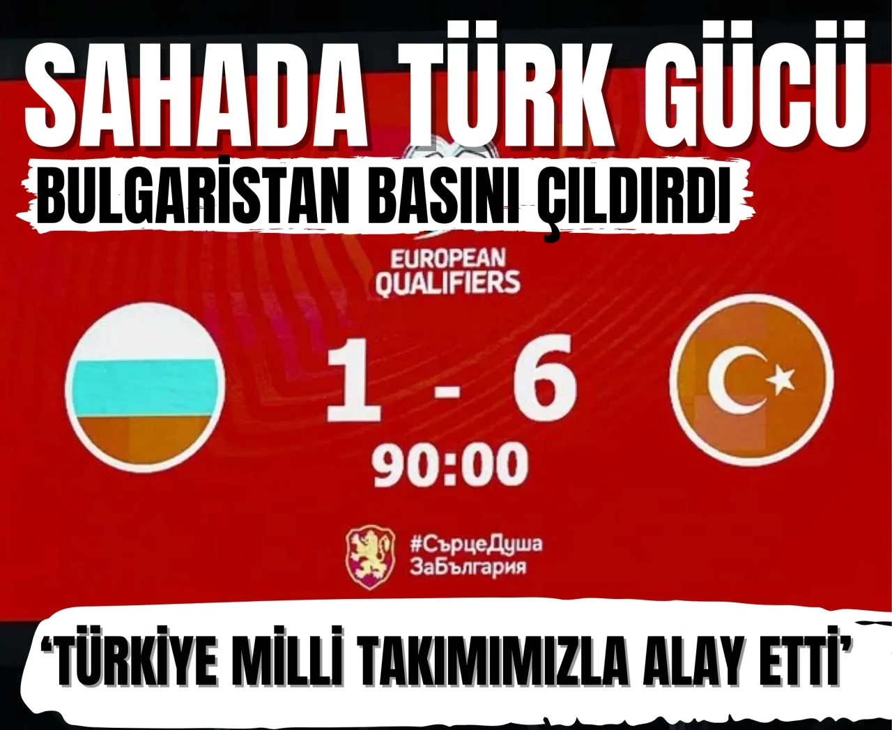 A Milli Takım’dan rekor gibi galibiyet: Bulgaristan basını yıkıldı!