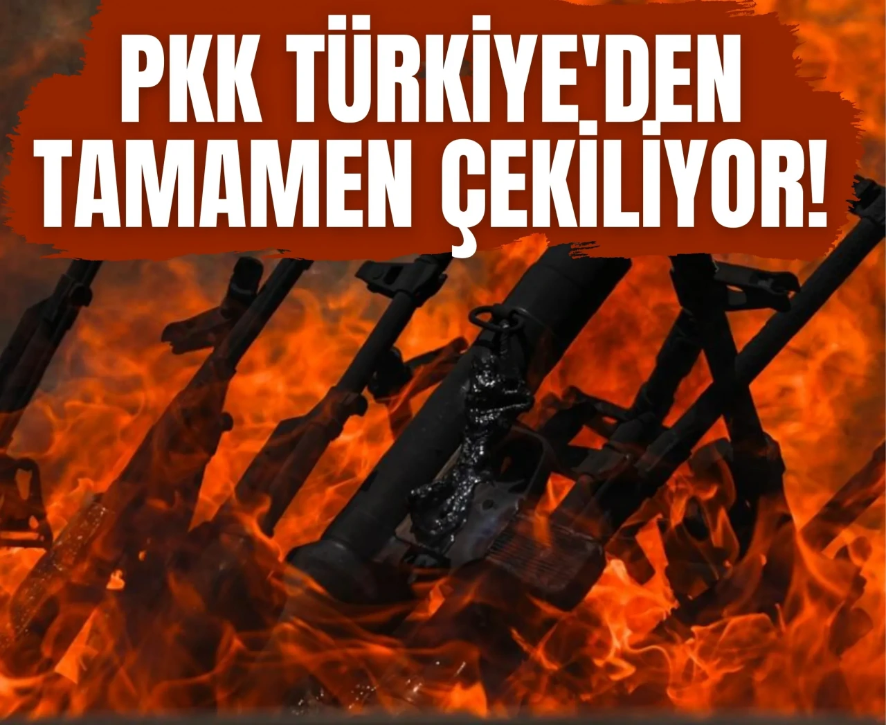 PKK Türkiye'den tamamen çekiliyor! Terörsüz Türkiye hedefinde tarihi dönemeç