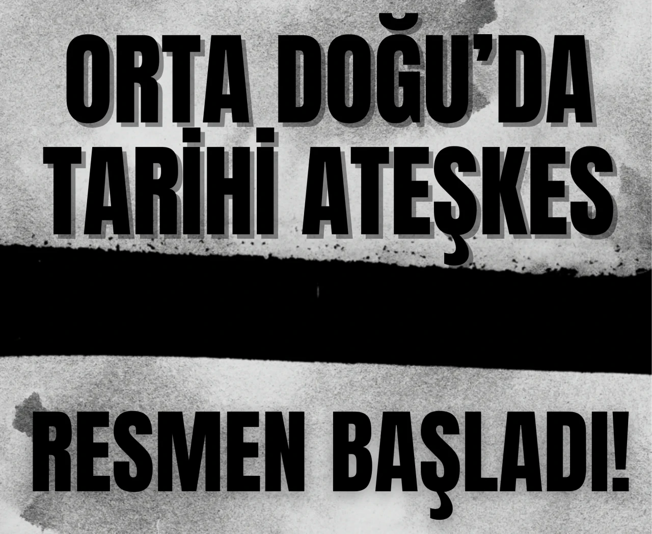 Mısır Basını açıkladı: 'Ateşkes yürürlülüğe girdi!'