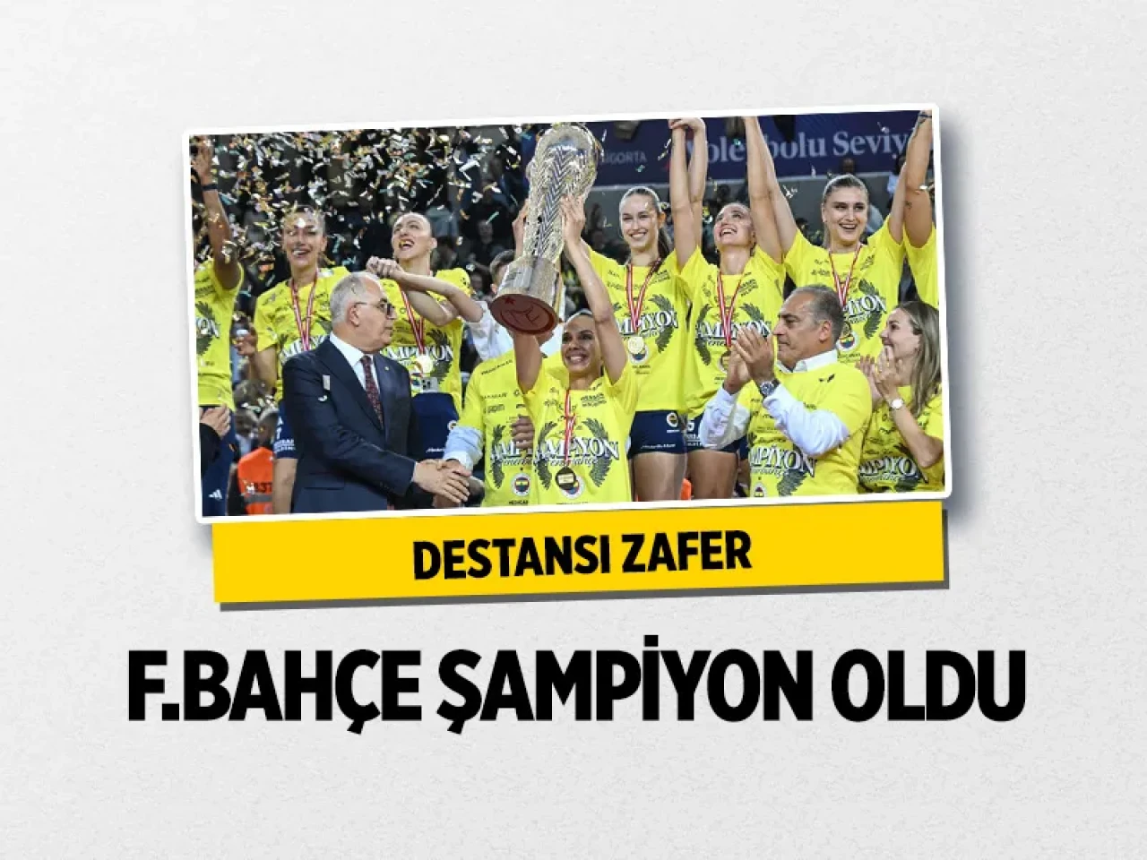Fenerbahçe tarihe geçti: 6. kez Şampiyonlar Kupası’nı kazandı