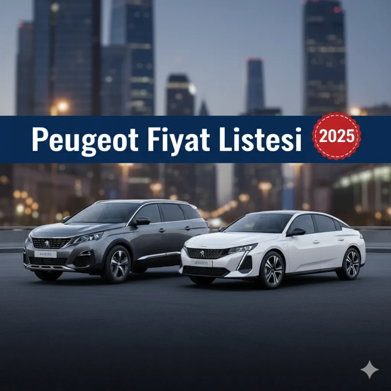 Peugeot Fiyat Listesi Güncel Bilgilerle! 2008, 3008 ve 408 Sıfır Modelleri Tek Yerde