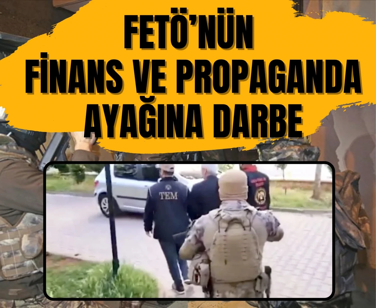 FETÖ'ye darbe: 30 ilde 91 gözaltı, 64 tutuklama!