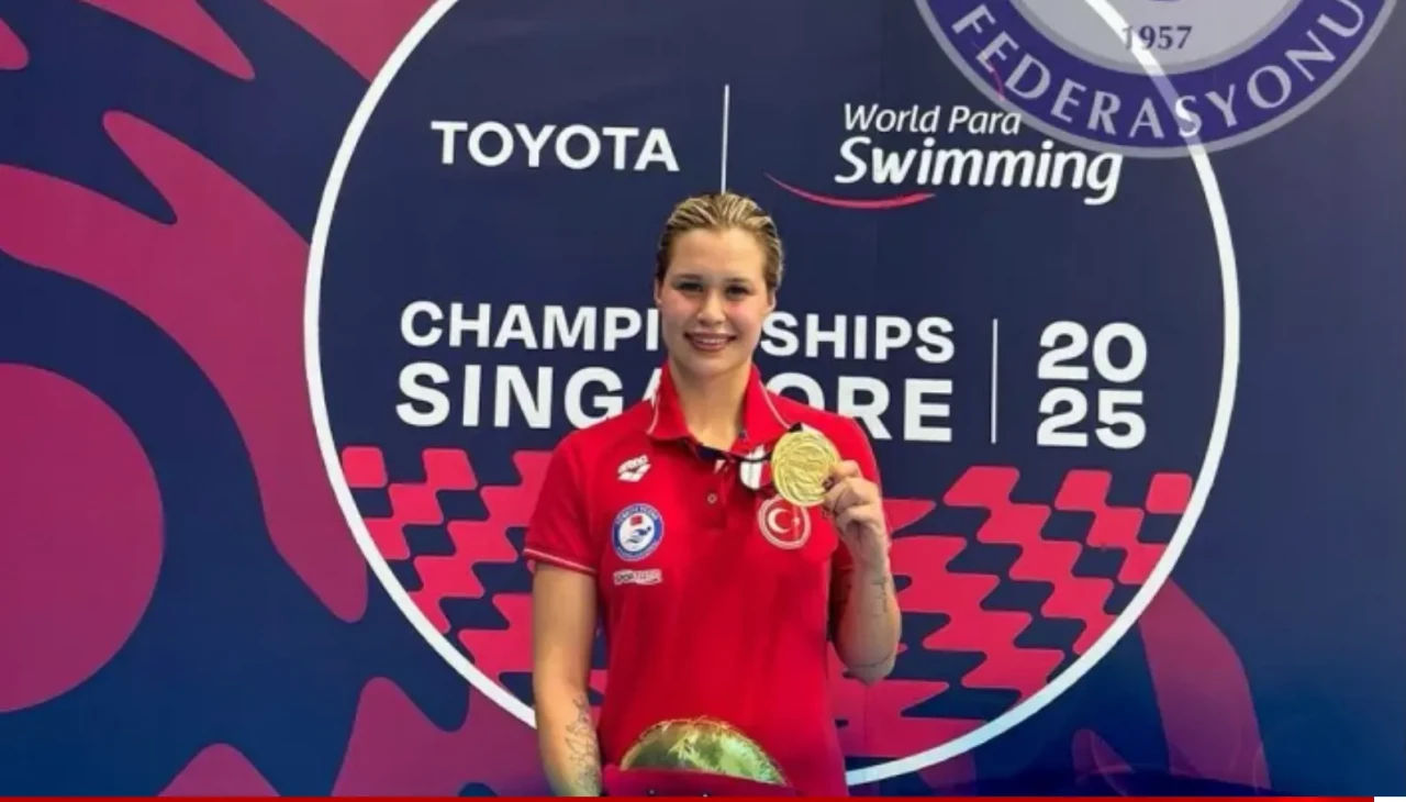 Türk Bayrağını Beş Kez Göndere Çektirdi: Defne Kurt’tan Unutulmaz Performans