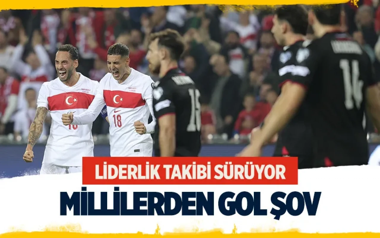 Millilerin Gürcistan şovu: Avrupa elemerinde 4 gollü zafer