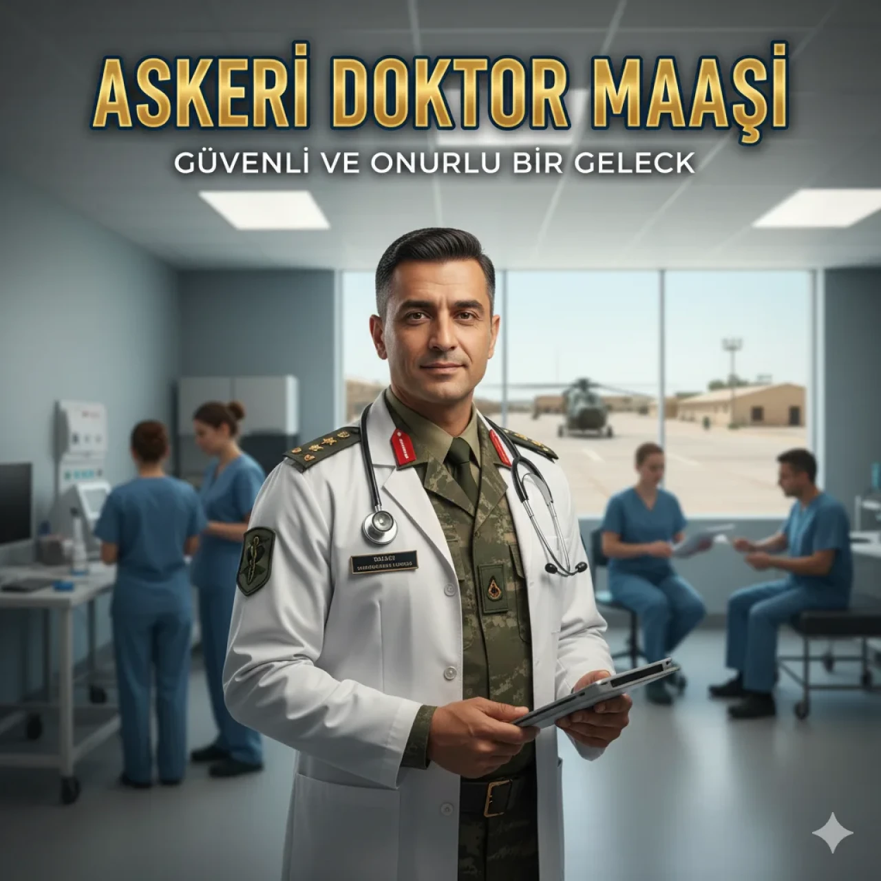 Askeri Doktor Maaşı 2025: Rütbe ve Uzmanlığa Göre Güncel NET Maaş Tablosu (TL)