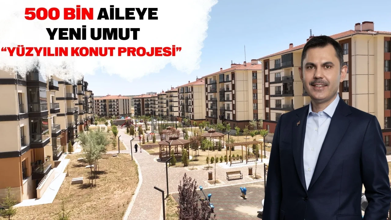 Bakan Kurum’dan sosyal konut mesajı: 'Yüzyılın konut projesi çok yakında'