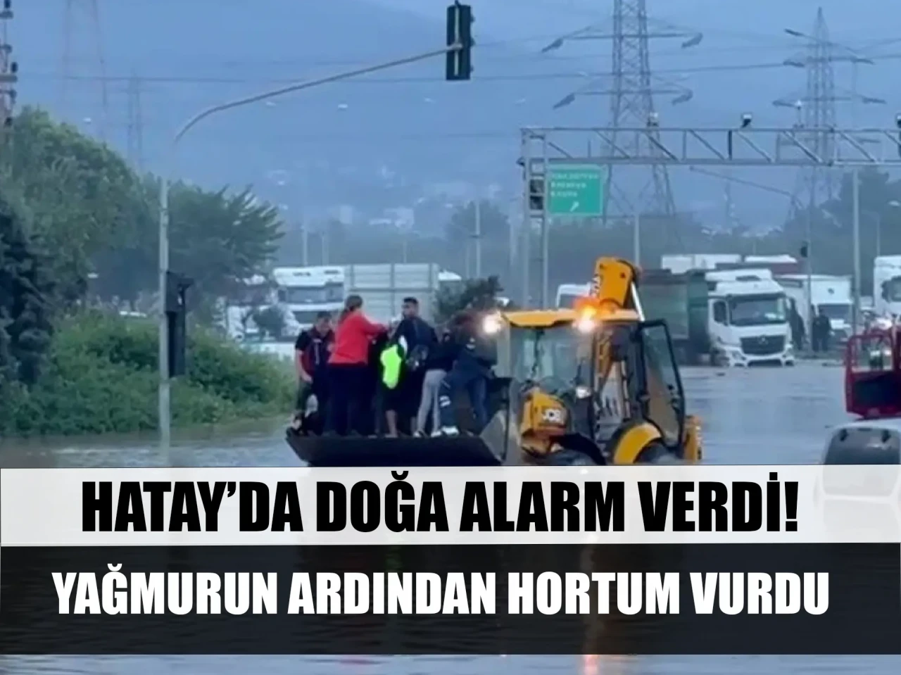 Hatay alarmda: Yağmurun ardından hortum geldi!