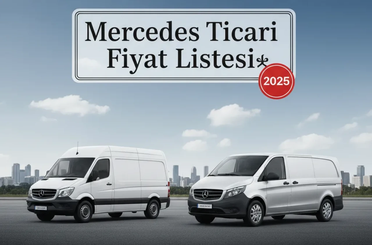 Mercedes Ticari Fiyat Listesi Rehberiyle Hafif ve Ağır Ticari Modelleri Keşfet!