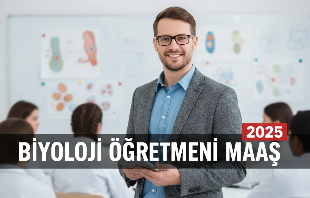 Biyoloji Öğretmeni Maaş 2025! Özel ve Devlet Okullarında Ne Kadar Kazanıyorlar?