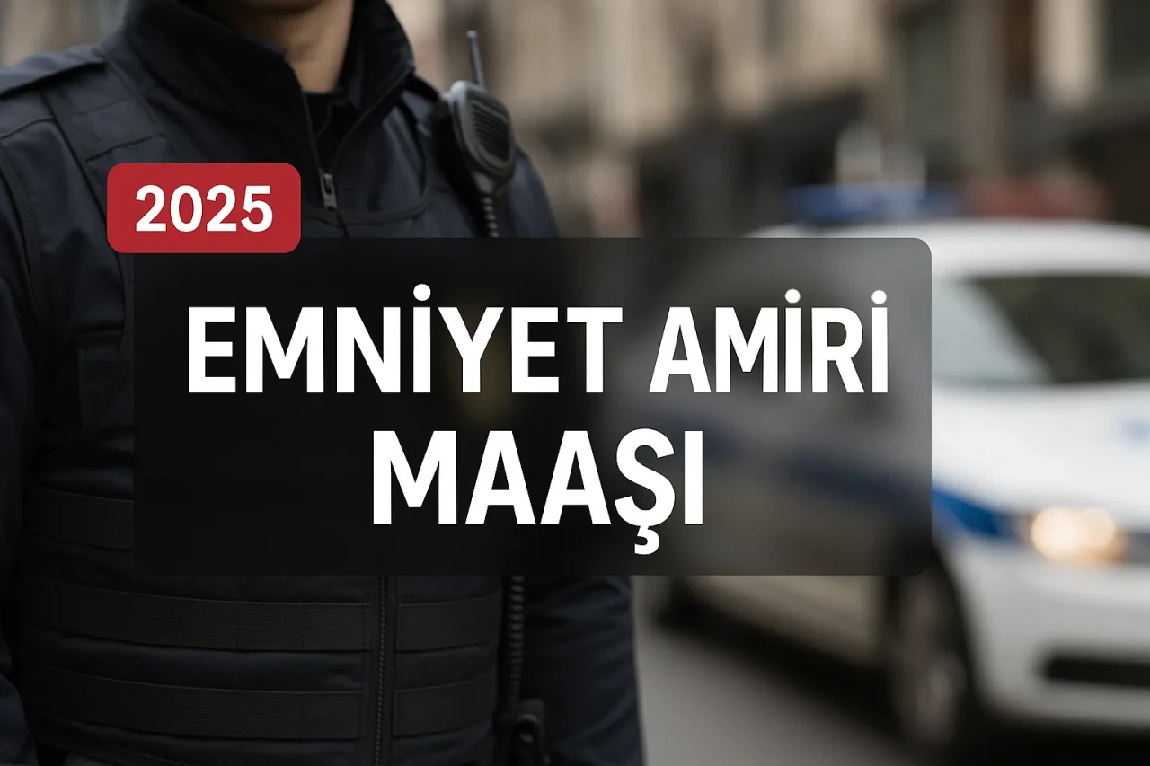 Emniyet Amiri Maaşı 2025 Yılında Rütbe, Kıdem ve Kritik Görev Tazminatlarının Net Kazanca Etkisi