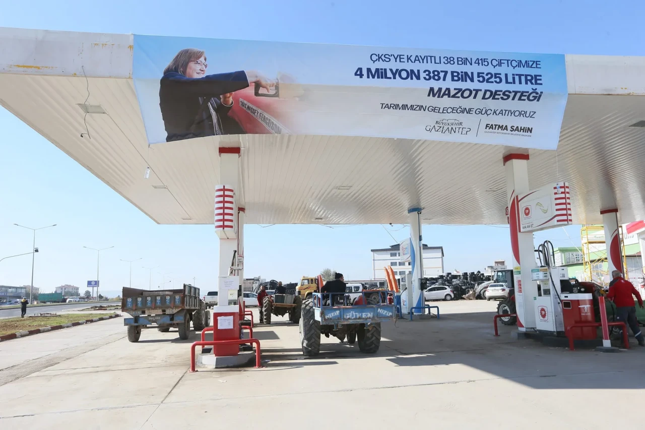 Mazot çilesi bitiyor mu? Gaziantep'te çiftçiye %100 hibeyle 4 yılda 18.3 milyon litrelik tarihi destek