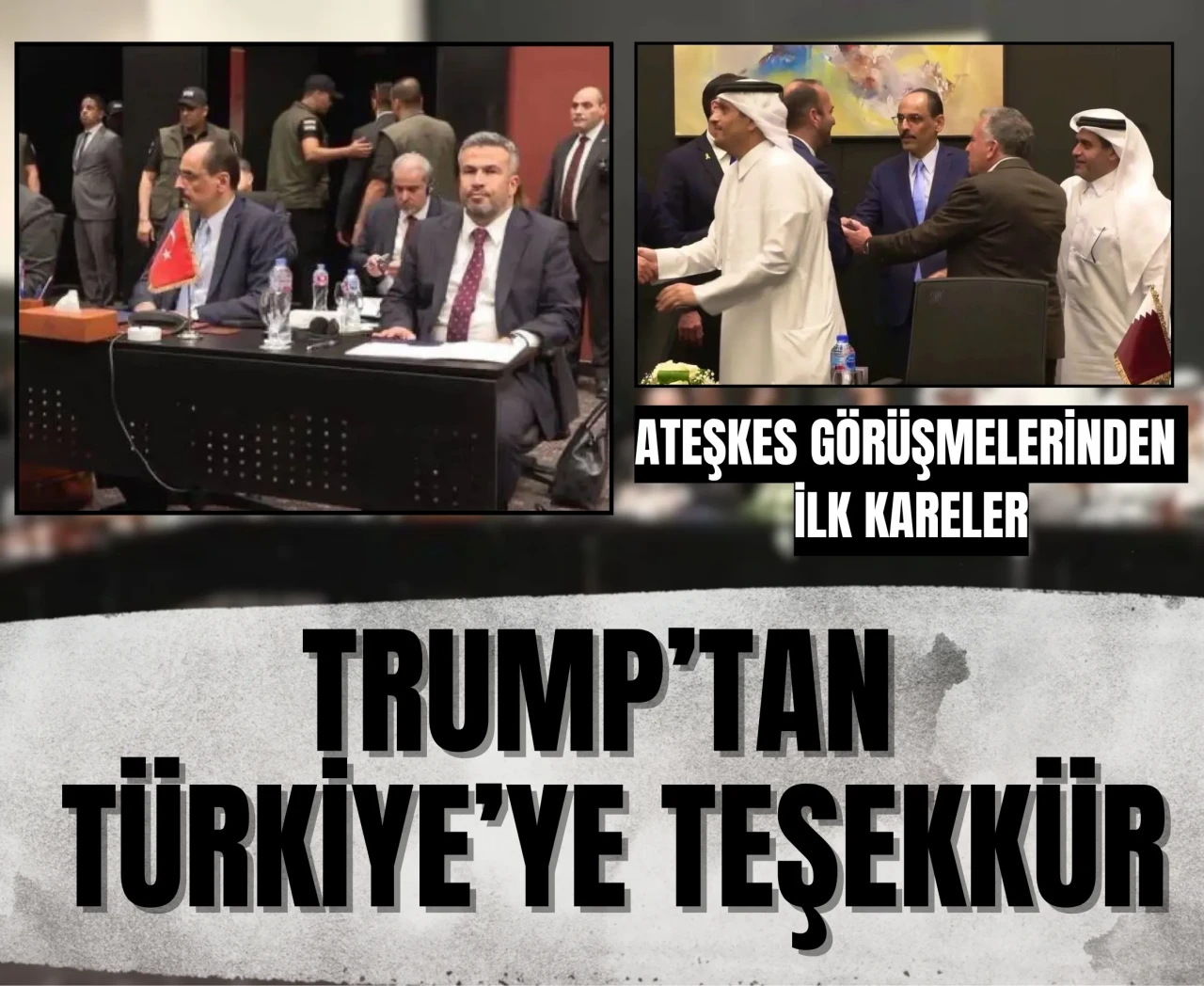 Mısır’da tarihi ateşkes! Trump teşekkür etti, Türkiye masadaydı: Ateşkesten ilk görüntüler...