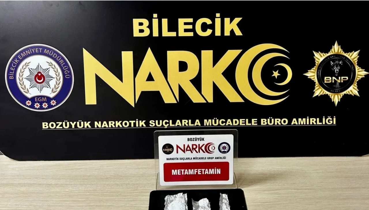 Bilecik’te 'Temiz Toplum' operasyonu: Metamfetamin ele geçirildi, 1 Şüpheli yakalandı!