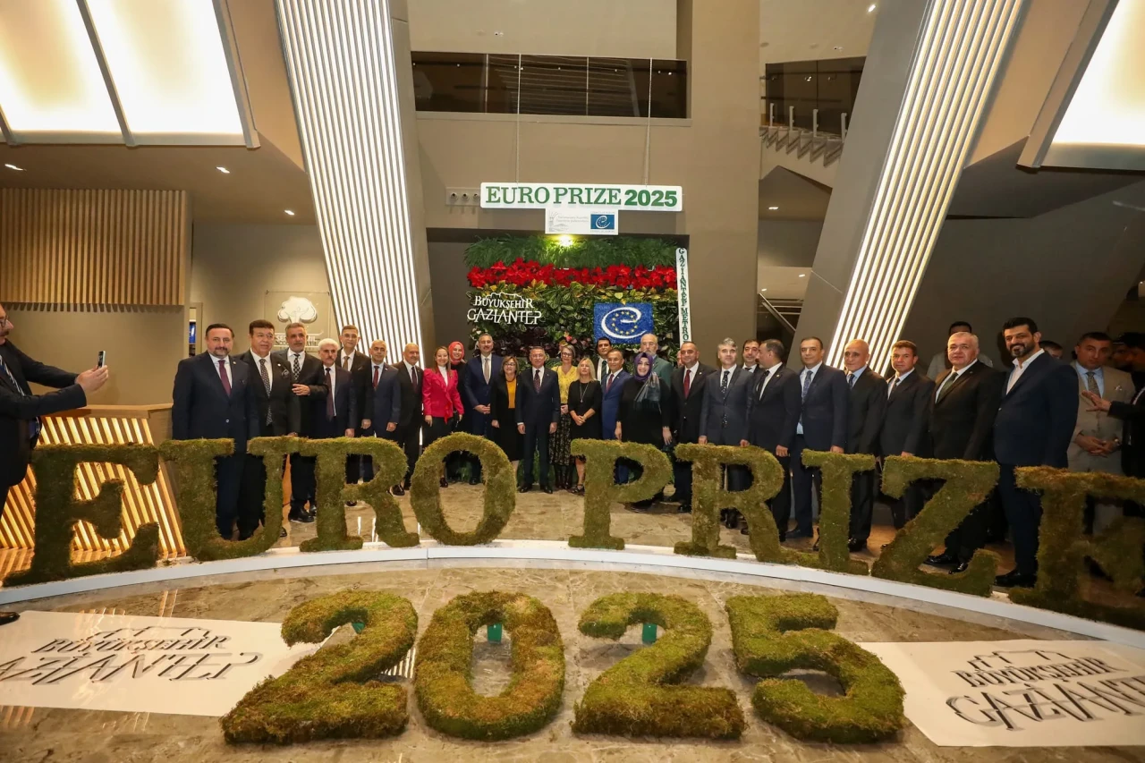 Gaziantep’e Avrupa’dan tarihi ödül: Çevre ve sosyal uyum projeleriyle öne çıktı
