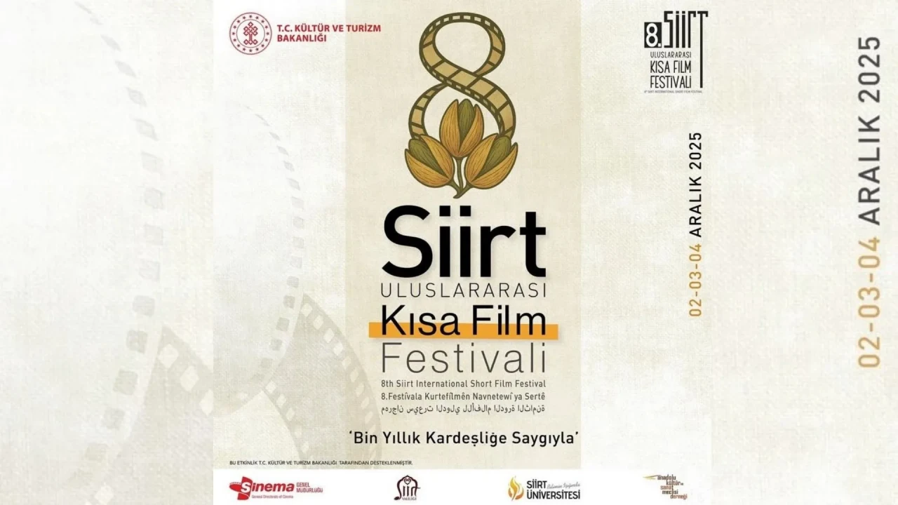 8. Siirt Uluslararası Kısa Film Festivali başlıyor!