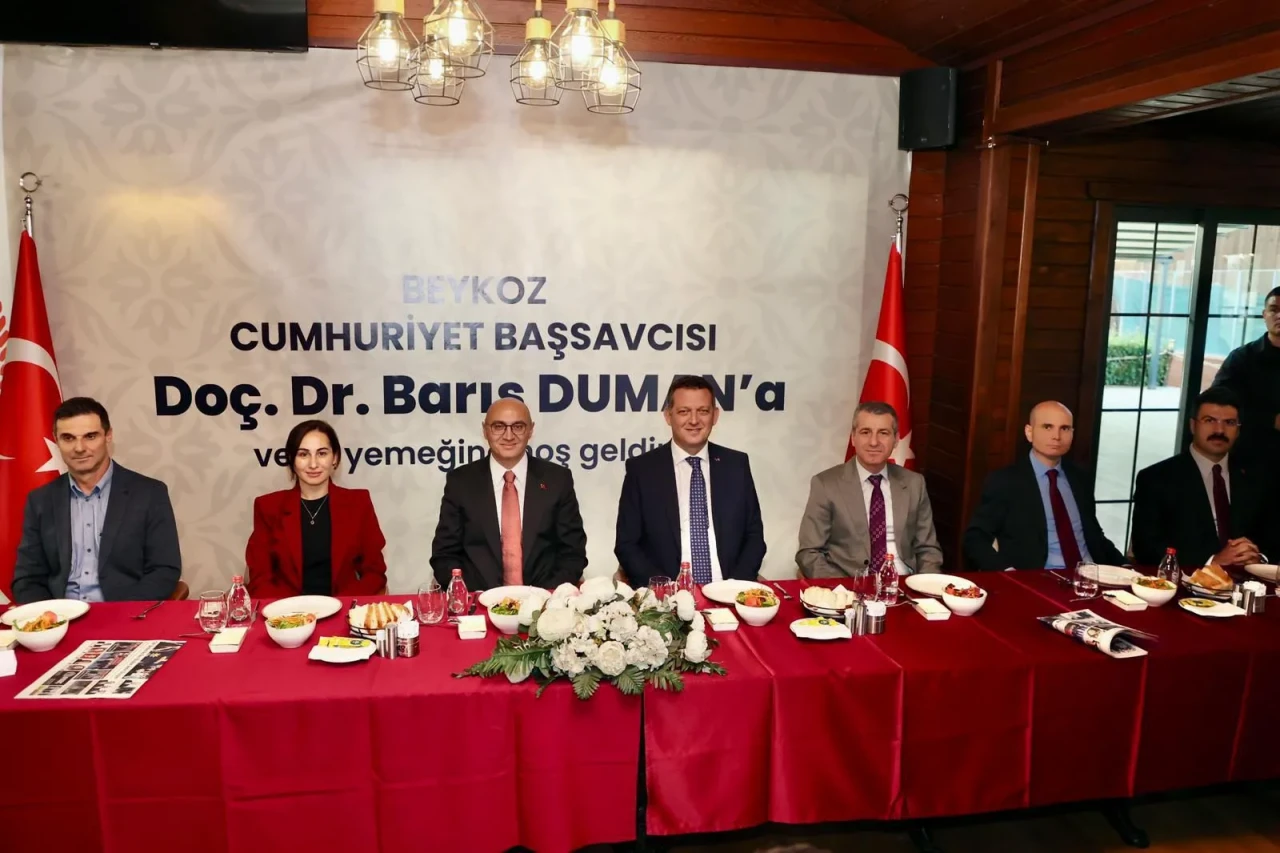 Beykoz'dan Bakırköy'e uğurlandı: Başsavcı Barış Duman’a teşekkür ve vefa gecesi