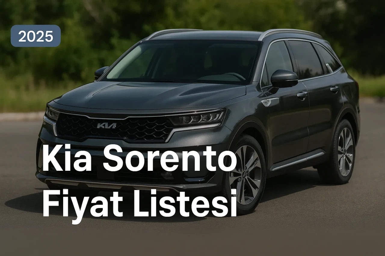 Kia Sorento Fiyat Rehberi! 2025 Güncel Liste ve Tüm Detaylar Tek Yerde