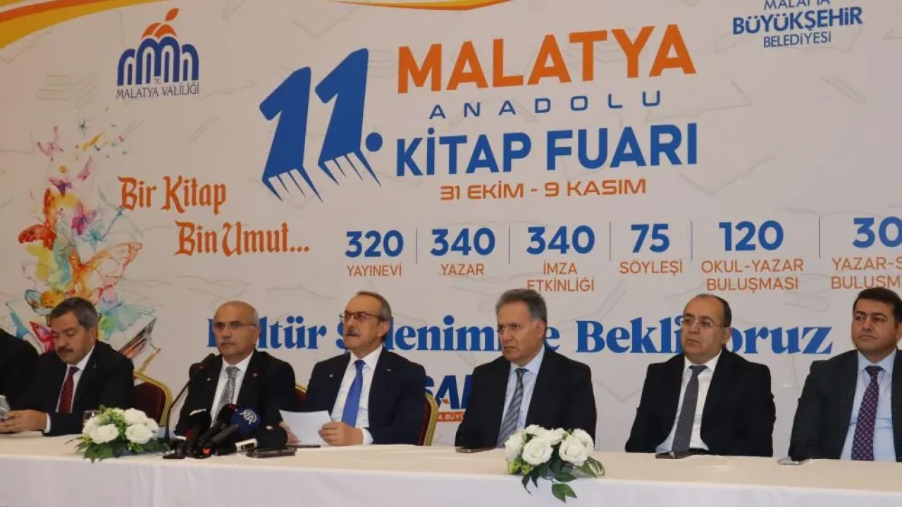 Malatya’da kitap ve kültür coşkusu başlıyor: 11. Kitap Fuarı kapılarını açıyor