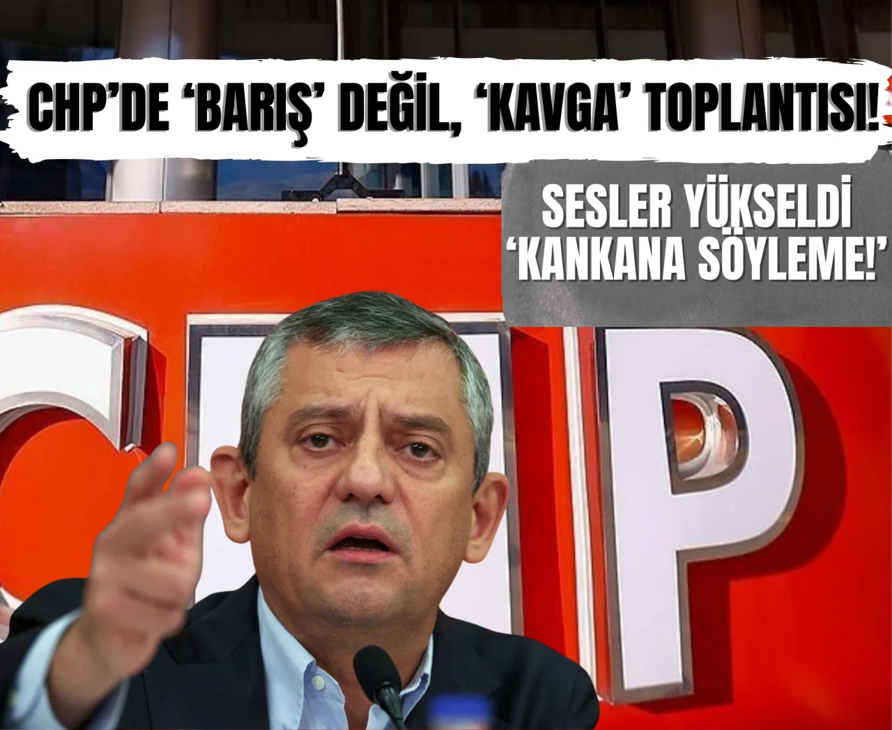 CHP’de iktidar krizi: Özel’den vekiline 'Kankana yetiştiriyorsun' tepkisi!
