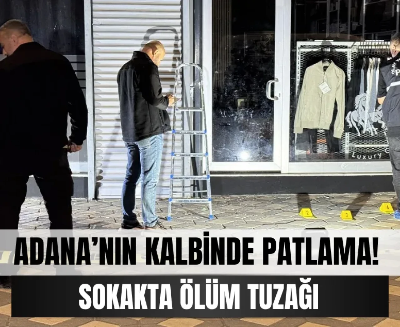 Adana’nın kalbinde patlama! Ekipler alarma geçti