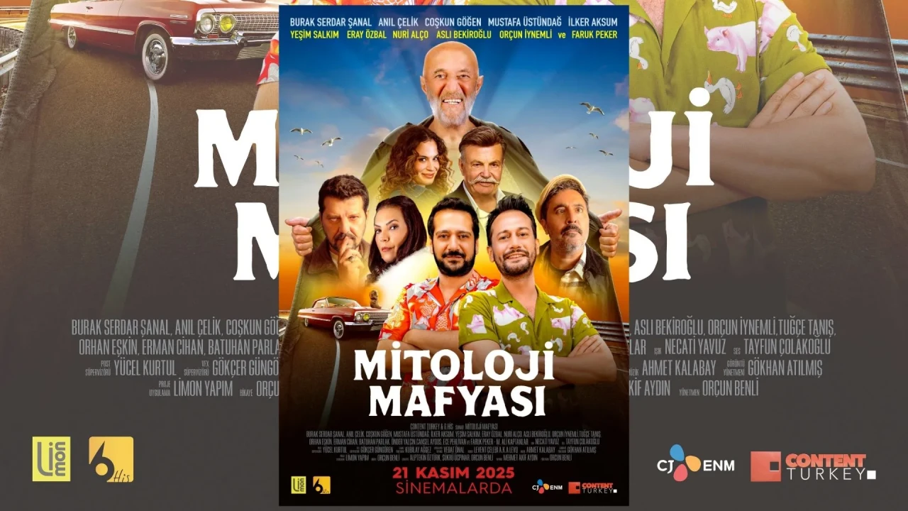 Mitoloji Mafyası’nın renkli afişi yayında: Kahkaha garantili macera geliyor!