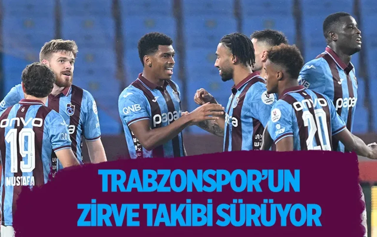 Trabzonspor’dan gövde gösterisi: Kayserispor’a dört gollü ders