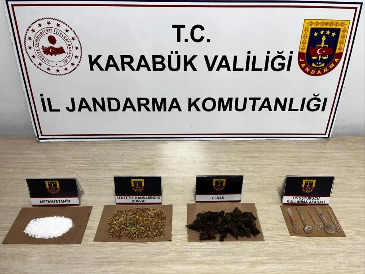 Karabük’te uyuşturucu operasyonu!