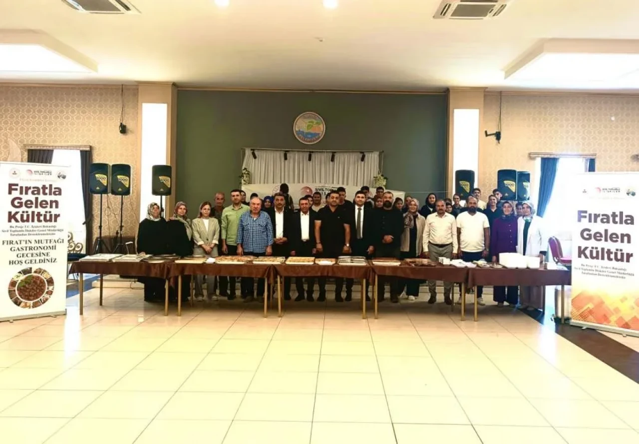 Fırat’tan gelen kültür Elazığ’da hayat buldu: Gastronomi etkinliği yoğun ilgi gördü