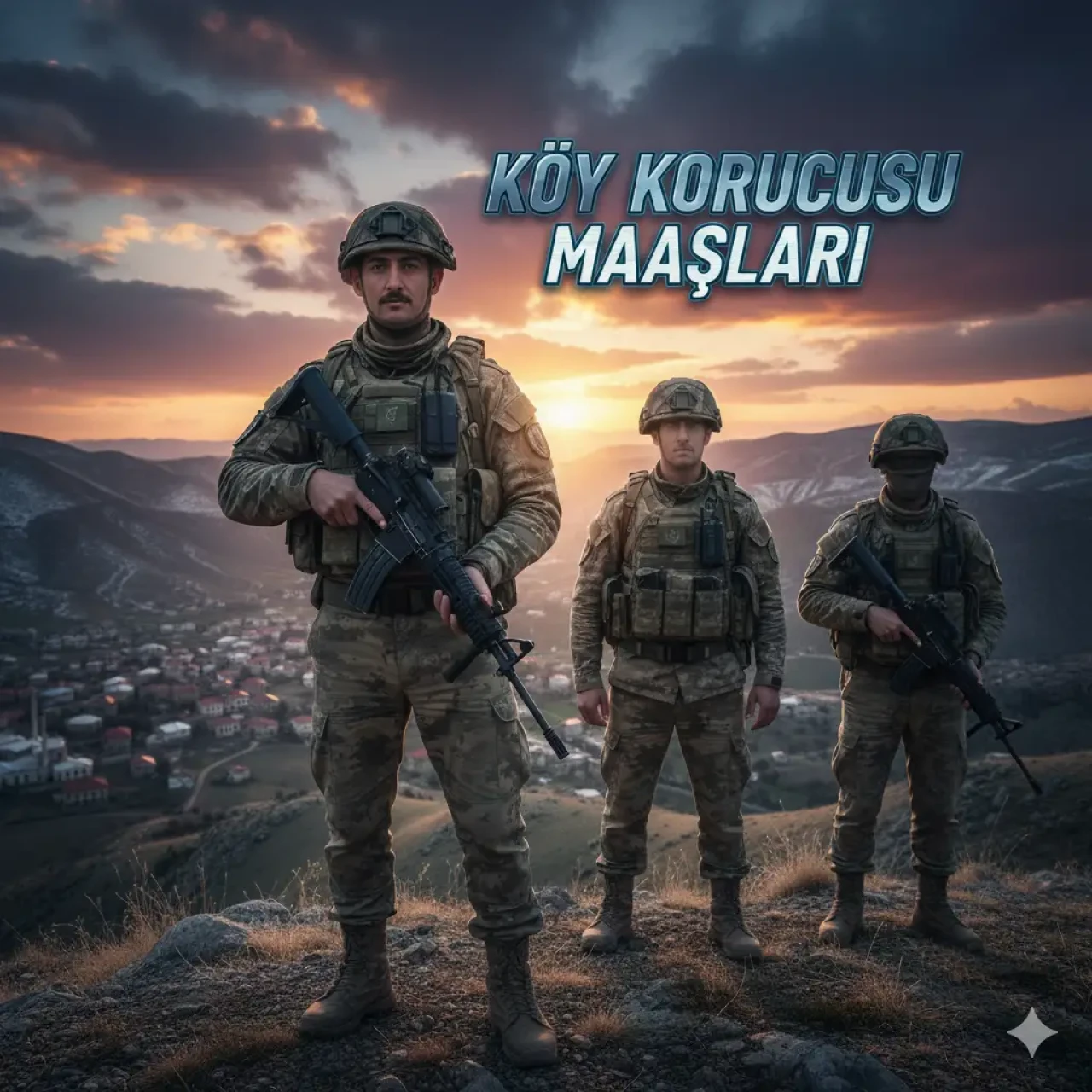 Köy Korucusu Maaşları Ne Kadar? 2025 Yılı Zamlı Jandarma Korucu Maaşları