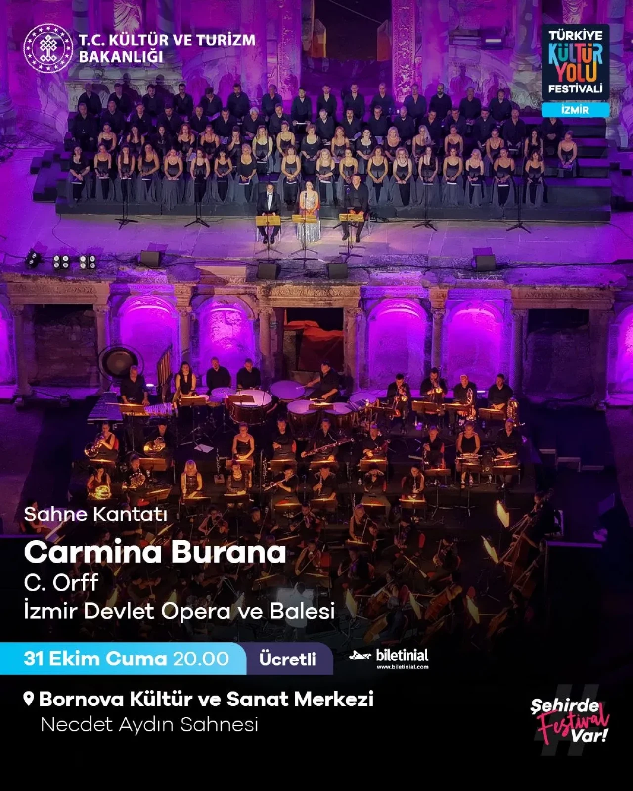 Türkiye Kültür Yolu Festivali İzmir’de sanatseverleri buluşturuyor