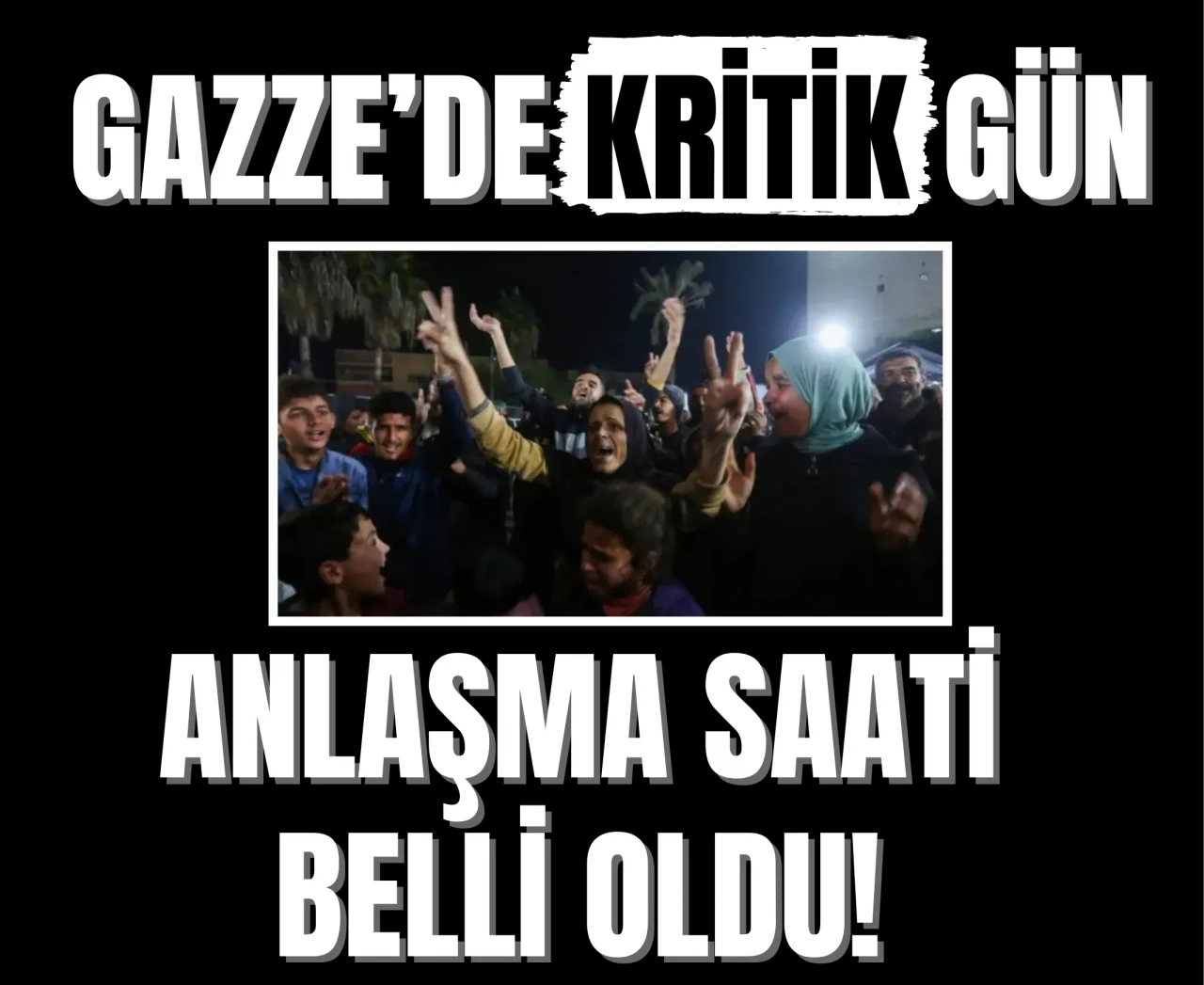 Barış masasının saati belli oldu: Gazze’de ateşkes için geri sayım başladı!