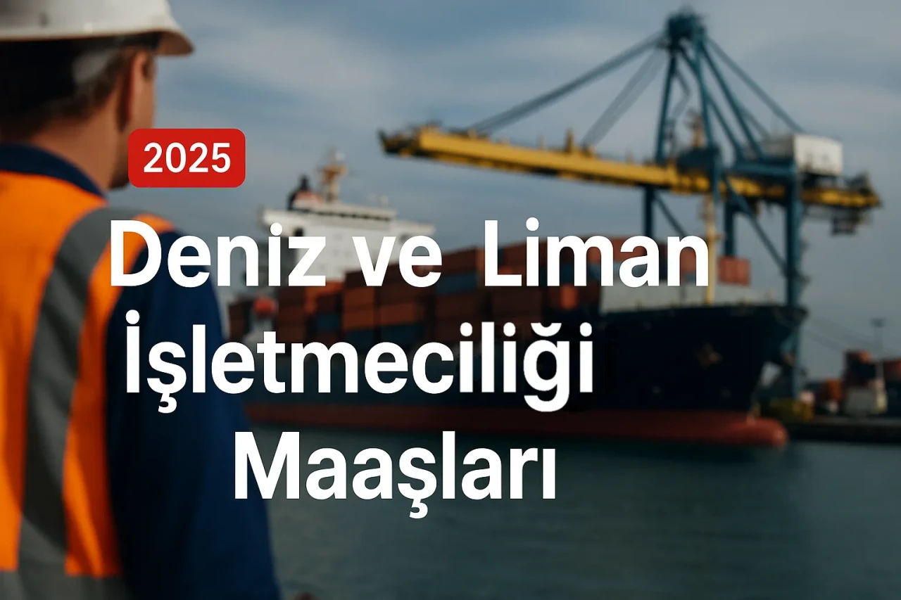 Liman Çalışanları Maaş Bilgileri Güncellendi! 2025 Deniz ve Liman İşletmeciliği Maaşları Açıklandı