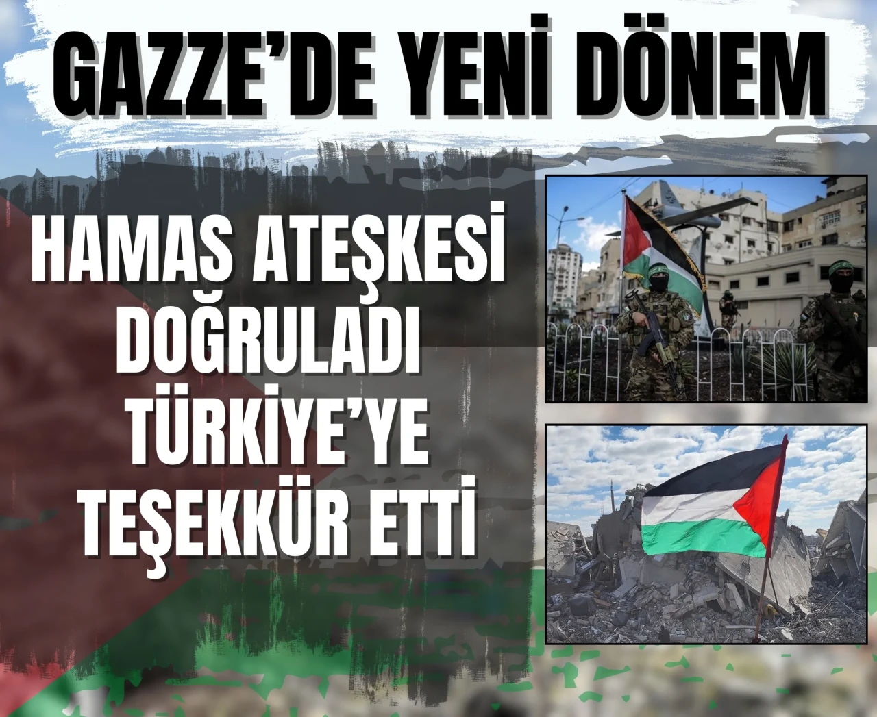Hamas'tan ateşkese ilişkin ilk açıklama: 'Katar, Mısır ve Türkiye'deki arabulucu kardeşlerimizin çabalarını büyük bir takdirle karşılıyoruz'