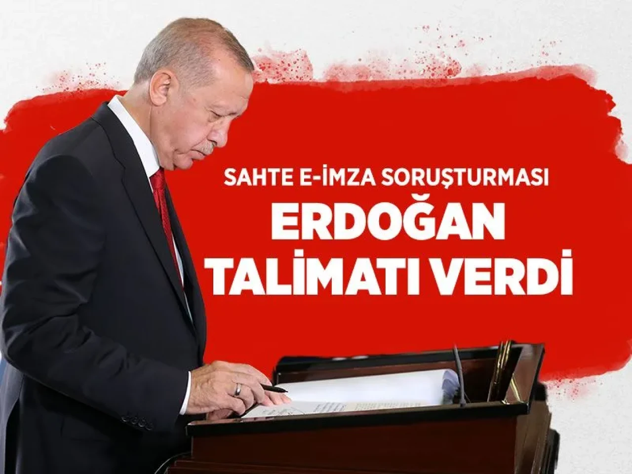 Cumhurbaşkanı Erdoğan talimat verdi: Kamu sistemlerinde sahtecilik alarmı!