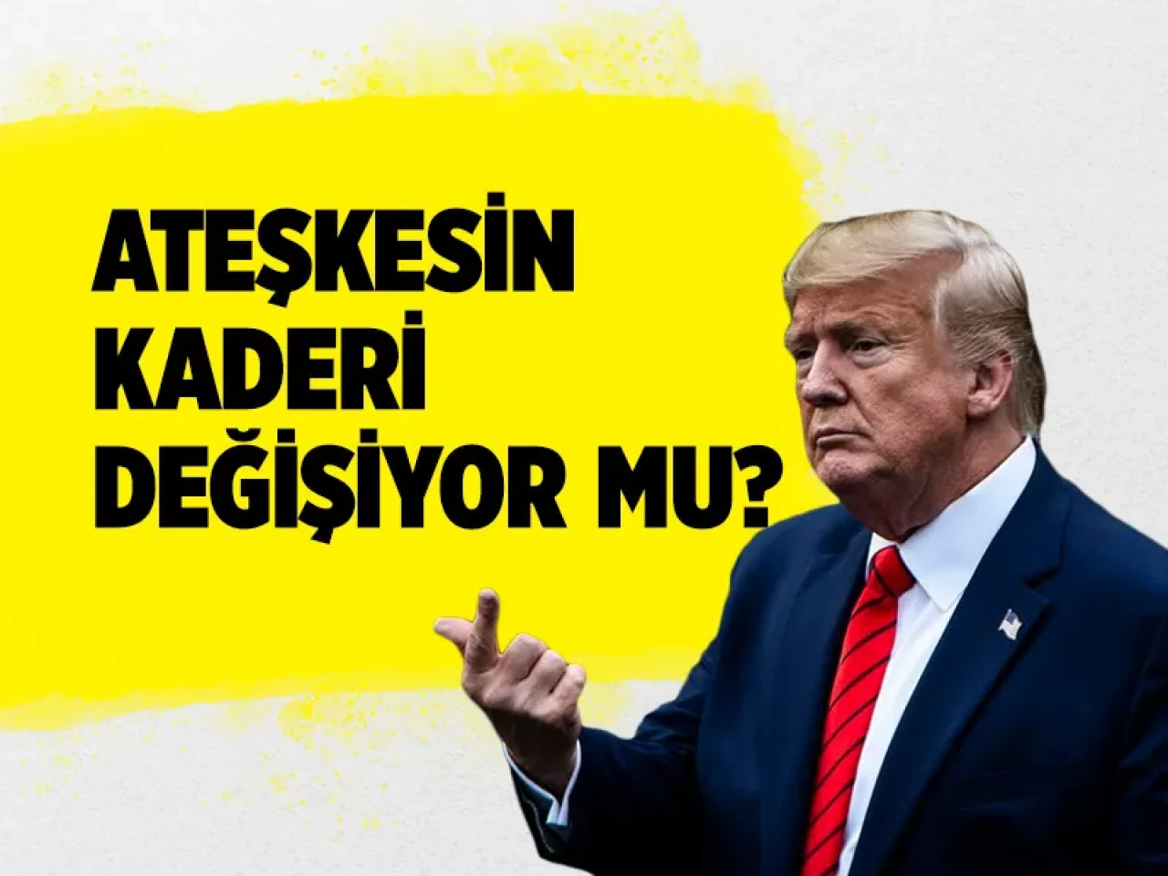 İsrail'in Gazze'ye dönüşü Trump'ın dilinin ucunda! Ateşkes biter mi?