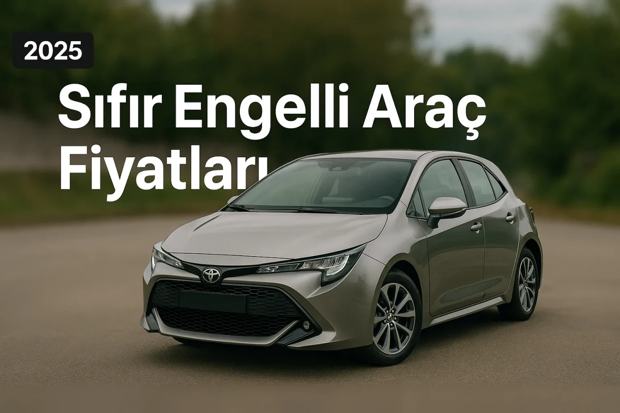 Sıfır Engelli Araç Fiyatları 2025 Listesi! Renault, Toyota, Fiat ve TOGG Karşılaştırması