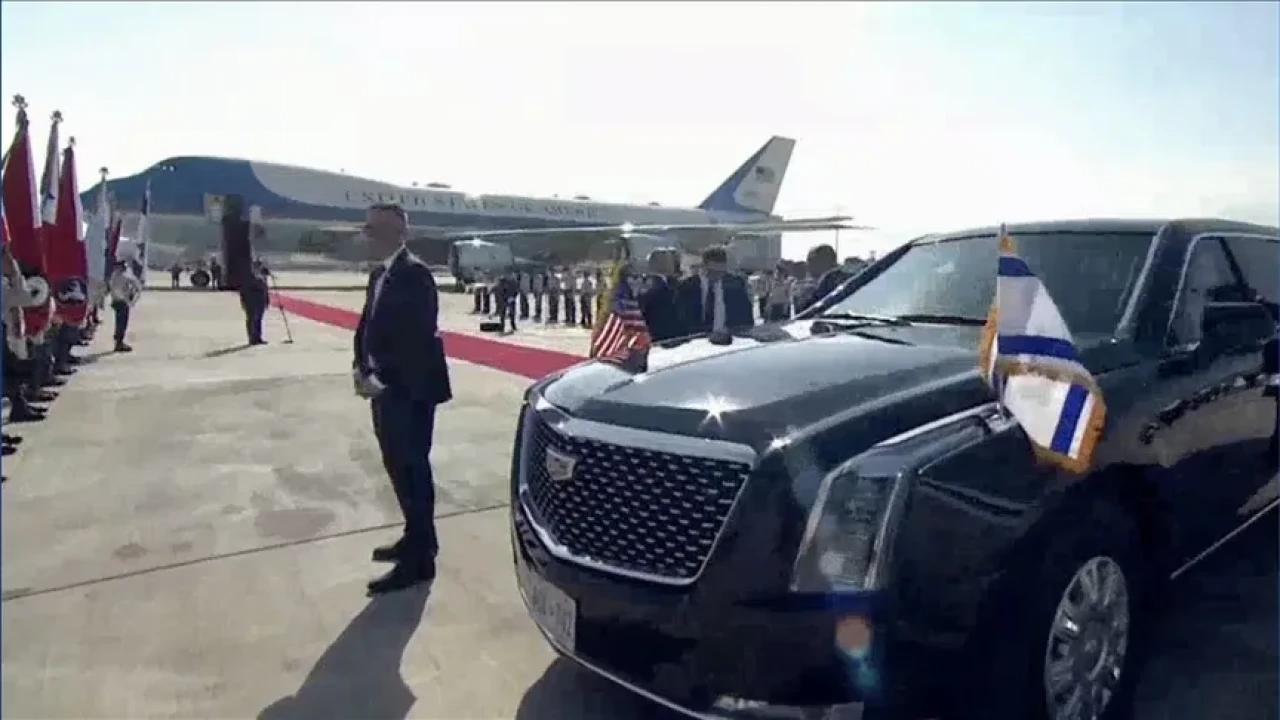 ABD Başkanı Trump İsrail'de: "Cumhurbaşkanı Erdoğan harikaydı"