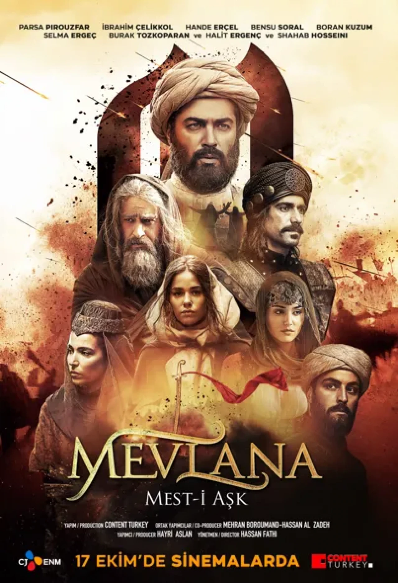 'Mevlana: Mest-i Aşk' 17 Ekim’de sinemalarda, geri sayım başladı