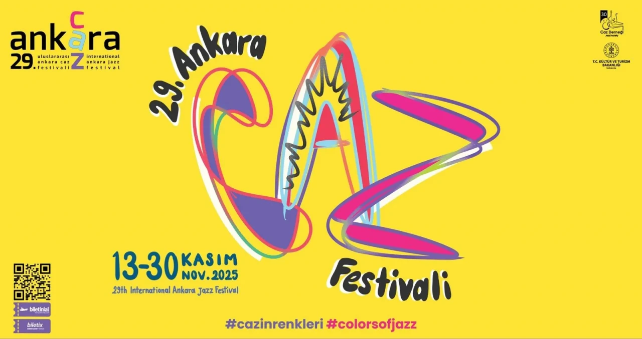 Cazın tüm renkleri Başkentte: 29. Uluslararası Ankara Caz Festivali başlıyor