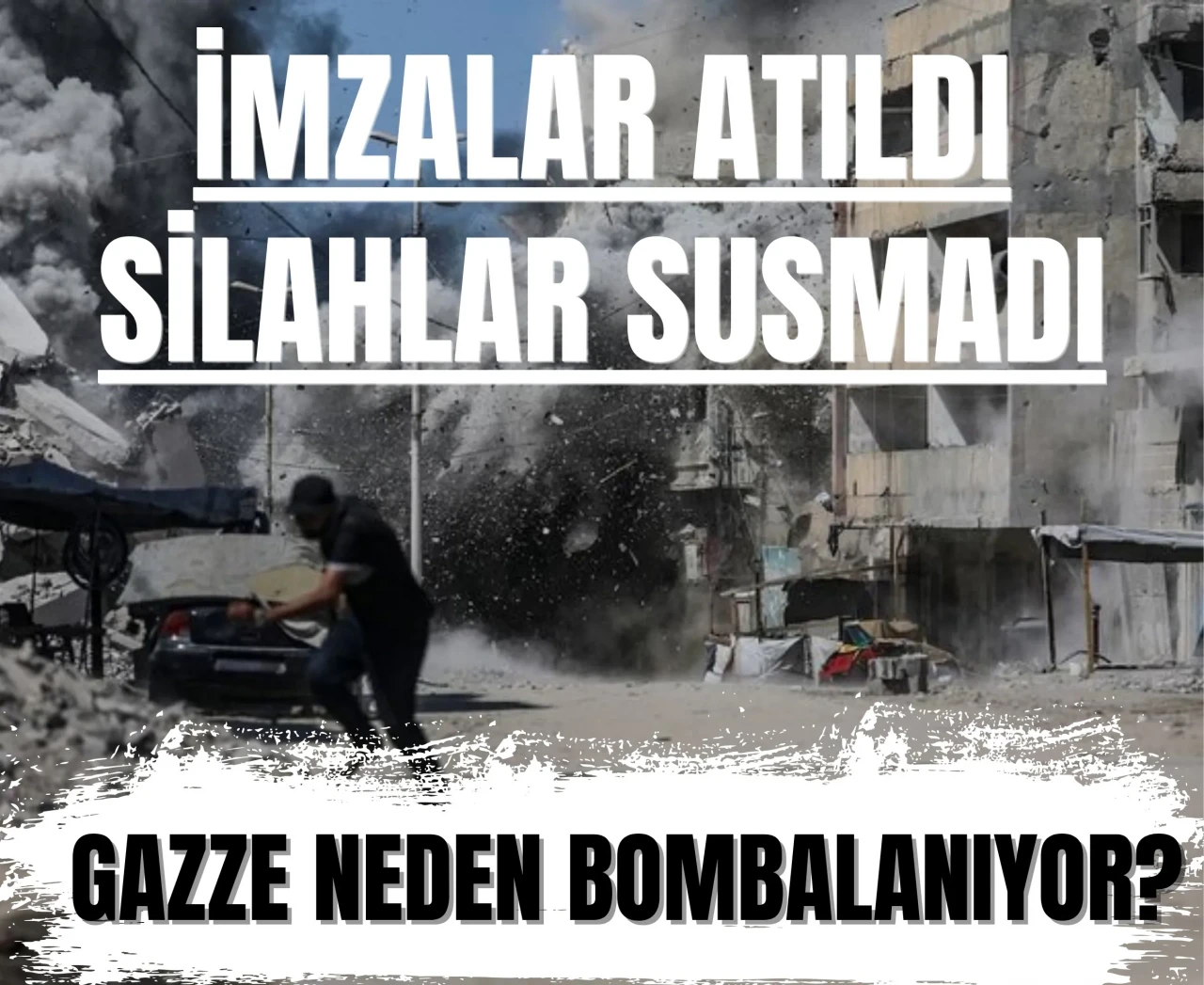 İmzalar atıldı, silahlar susmadı: Gazze’de ateşkesin kırılma anları!