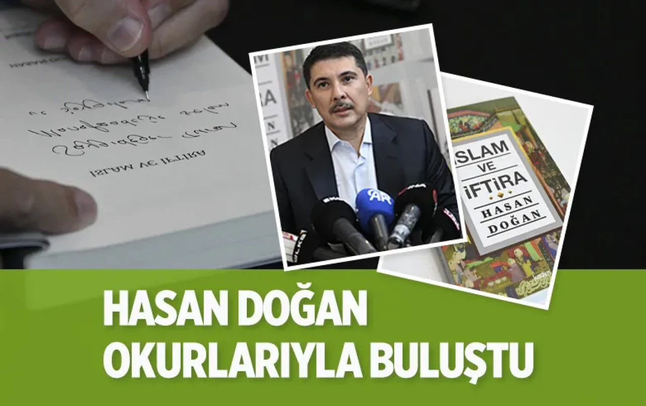 Hasan Doğan imza gününde iftiranın toplumu tüketici etkisini mercek altına aldı