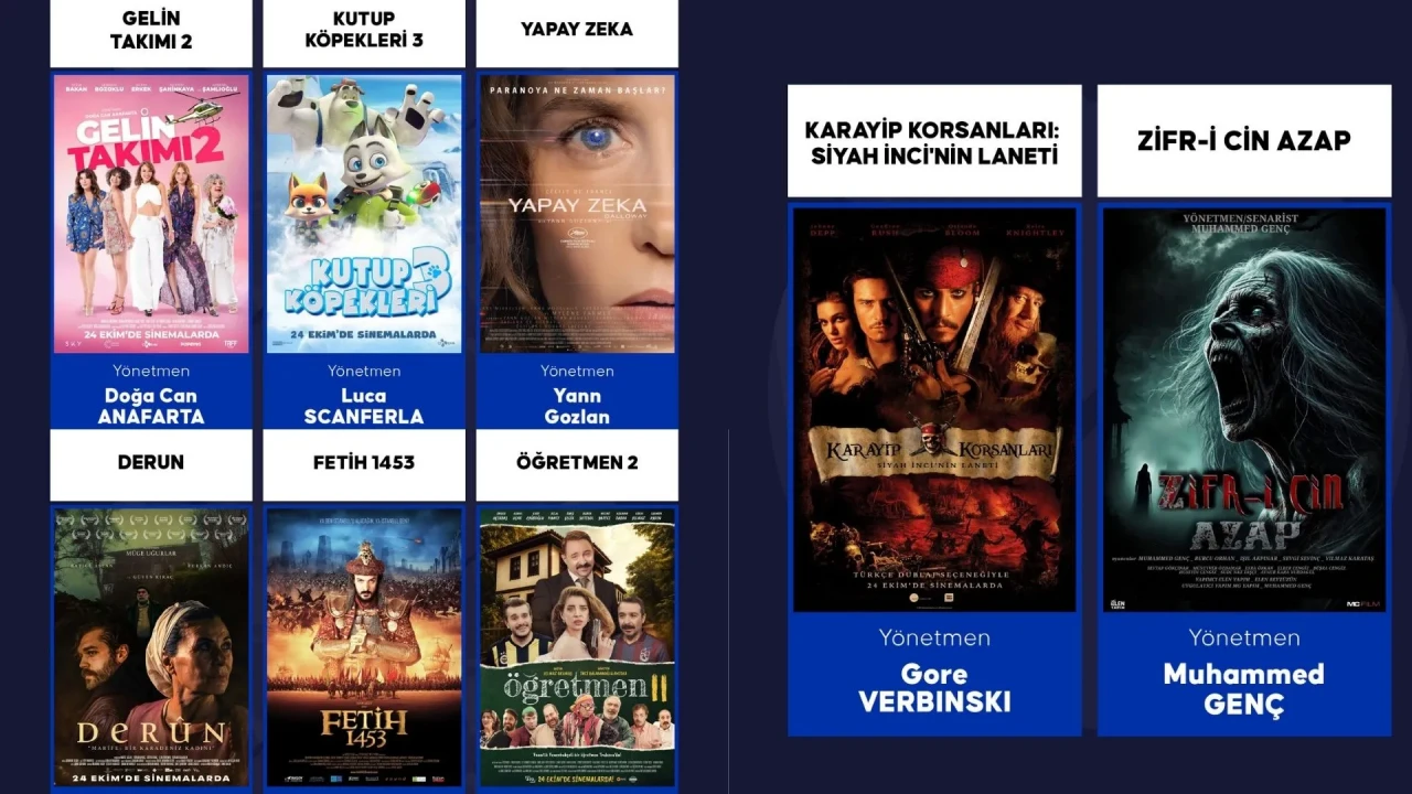 Sinemalarda bu hafta 11 film vizyona giriyor