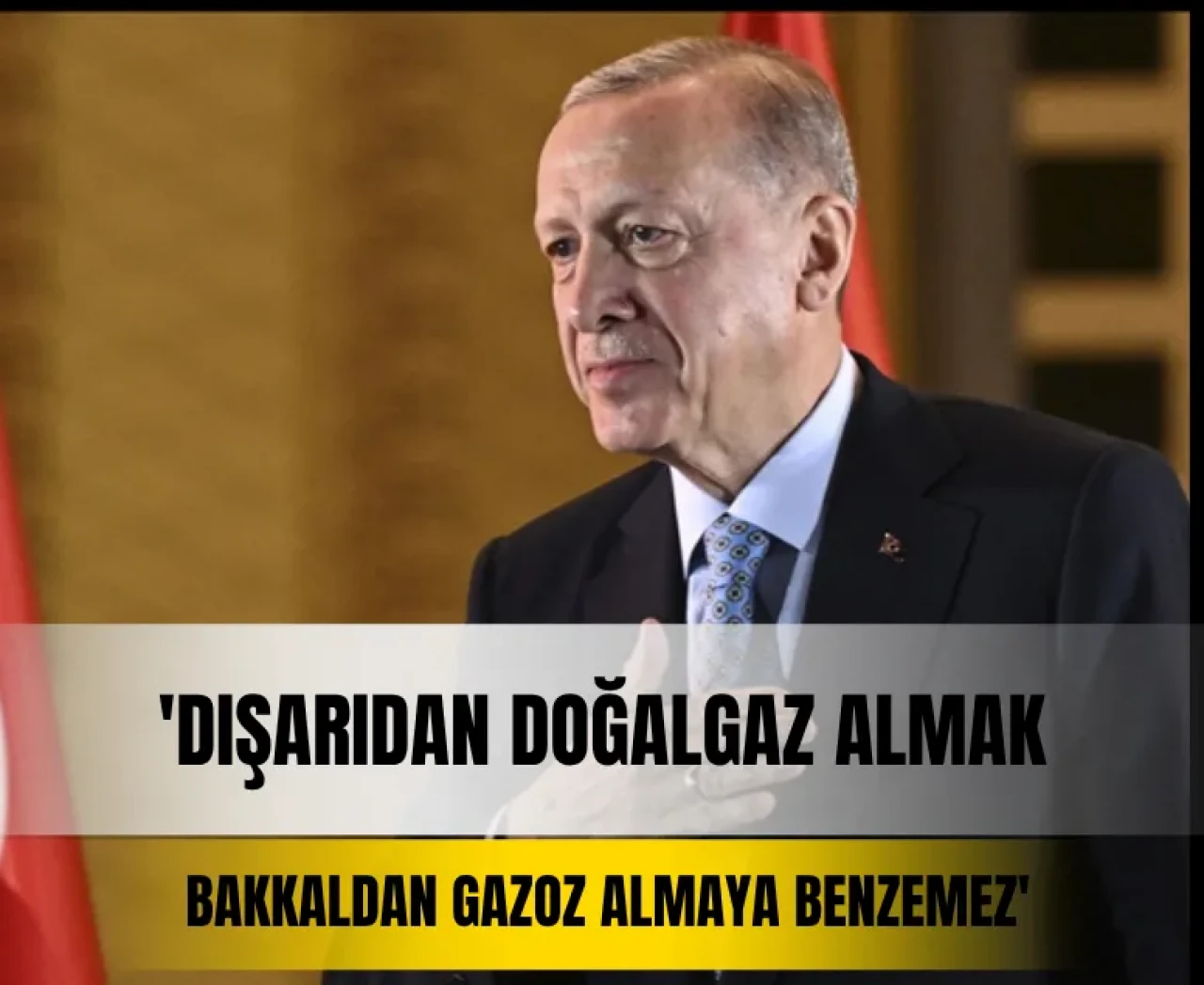 Cumhurbaşkanı Recep Tayyip Erdoğan enerji verimliliği fuarında konuştu: 'Dışarıdan doğalgaz almak bakkaldan gazoz almaya benzemez'