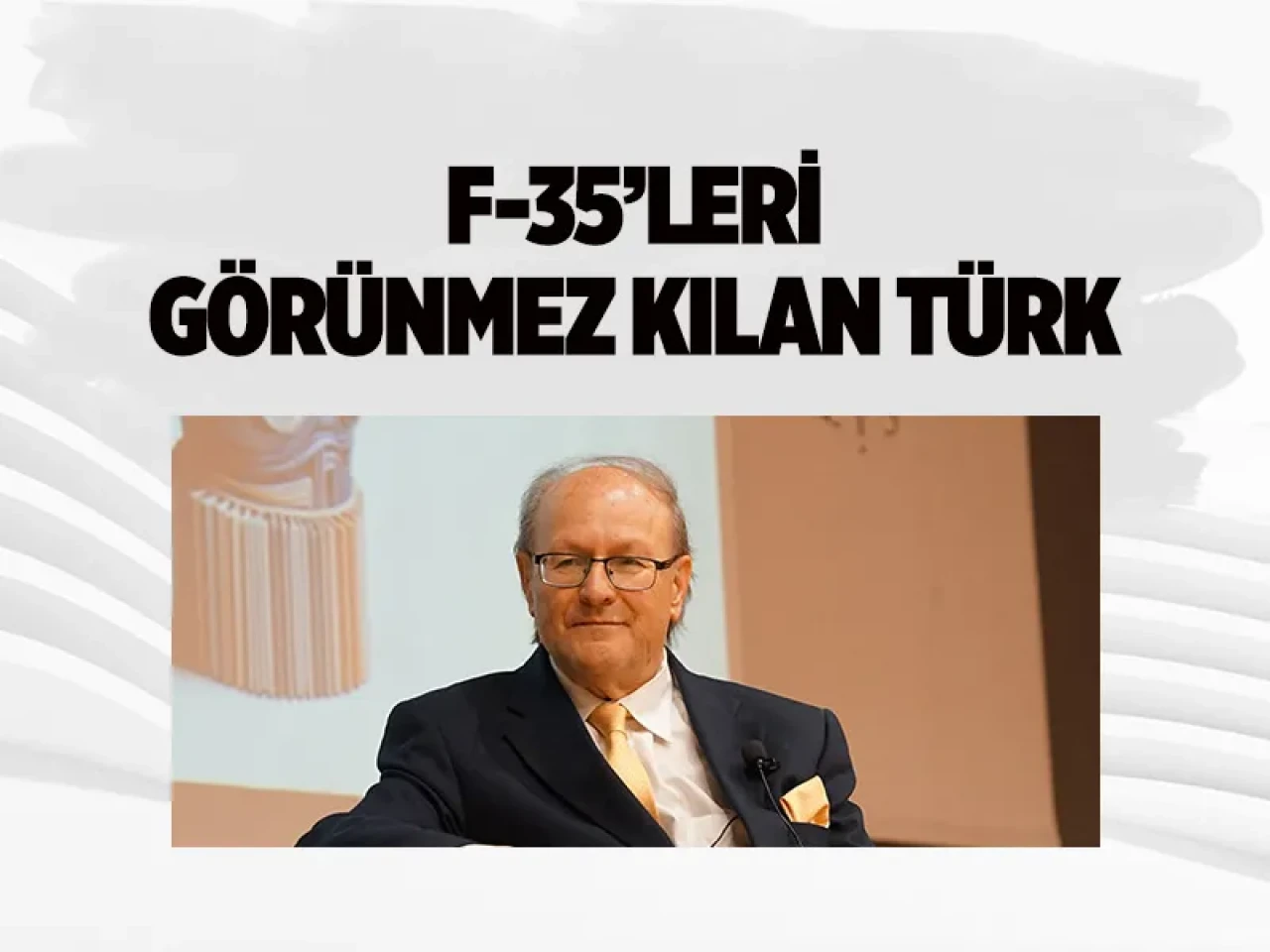 Amerikan F-35 uçaklarına görünmezlik sağlayan Ergün Kırlıkovalı'dan samimi sözler