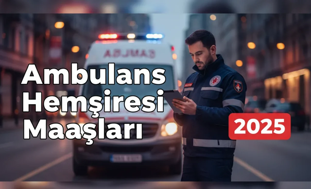 Ambulans Hemşiresi Maaşları ve ATT Maaşları 2 Yıllık Mezunlar İçin Güncel Durum