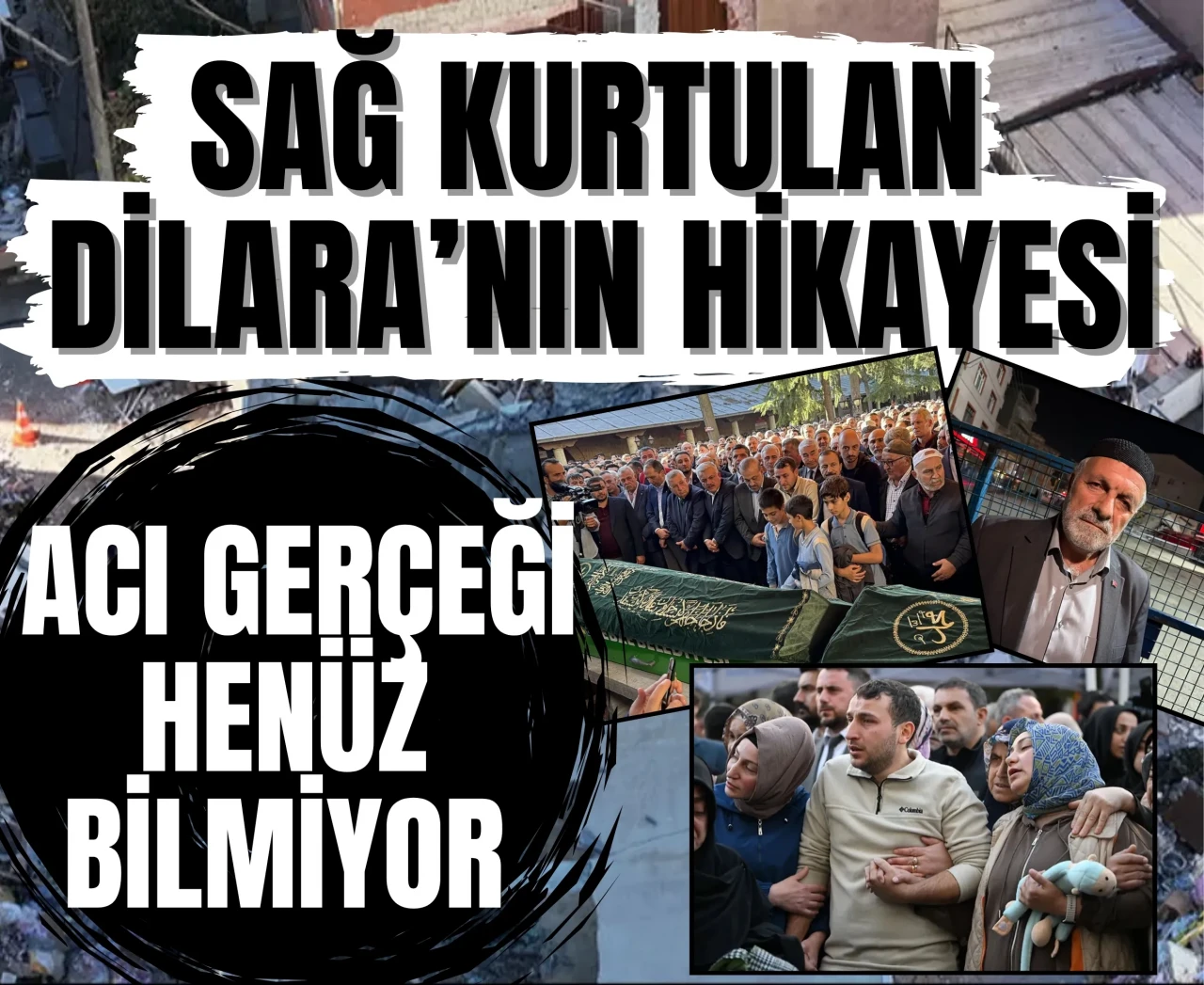 Enkazda can veren aile için gözyaşları sel oldu: Hayatta kalan genç kız acı gerçeği bilmiyor...