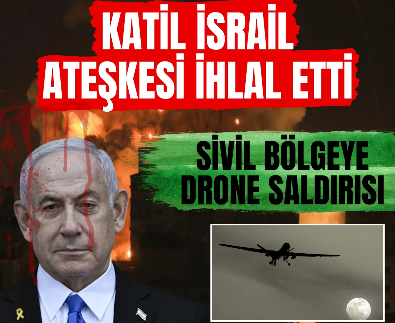 Gazze’de barışa ihanet: İsrail’den yeni ihlal, yeni acılar