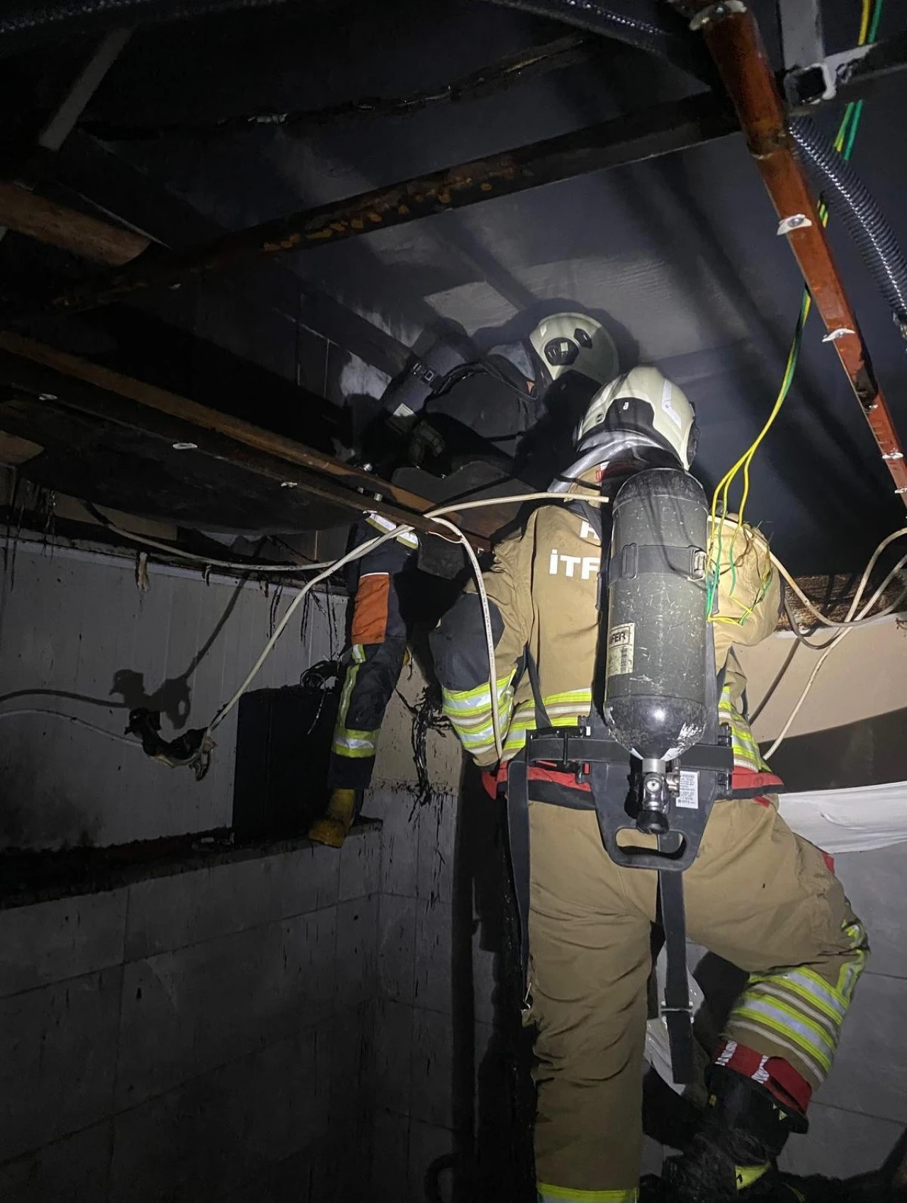 Hatay’da fırın yangını yürekleri ağza getirdi!